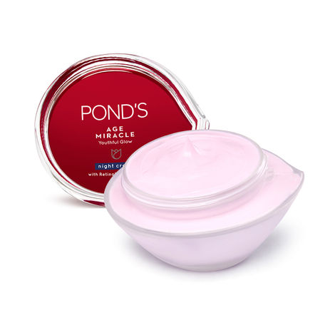 Buy POND’S Age Miracle Wrinkle Corrector Night Cream, 50 g-Purplle