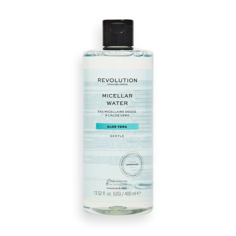 Buy Makeup Revolution Skincare Aloe Vera Gentle Micellar Water 400 ML-Purplle