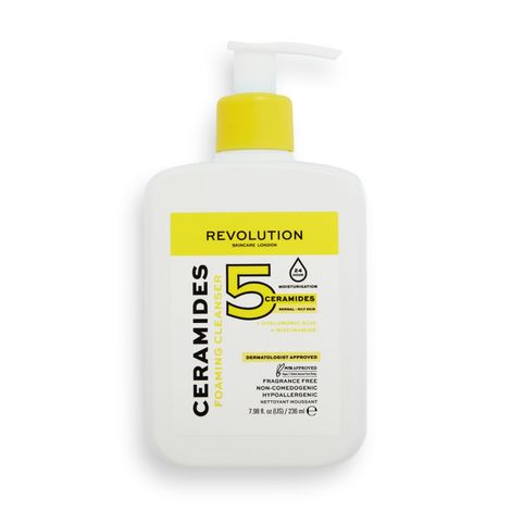Buy Makeup Revolution Skincare Ceramides Foaming Cleanser 236 ML-Purplle