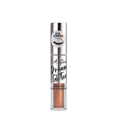 Buy L.A Girl Dream Glitter Liquid Eyeshadow -Rose Gold 4 ml-Purplle