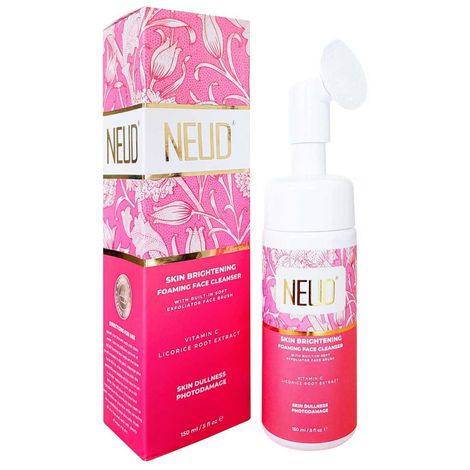 Buy NEUD Skin Brightening Foaming Face Cleanser With Vitamin C and Licorice - 1 Pack (150 ml)-Purplle
