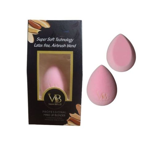 Buy Veoni Belle Microfiber extra soft Beauty Blender Velvet Sponge For Makeup - Latex free, Smooth application and Airbrush finish-Purplle
