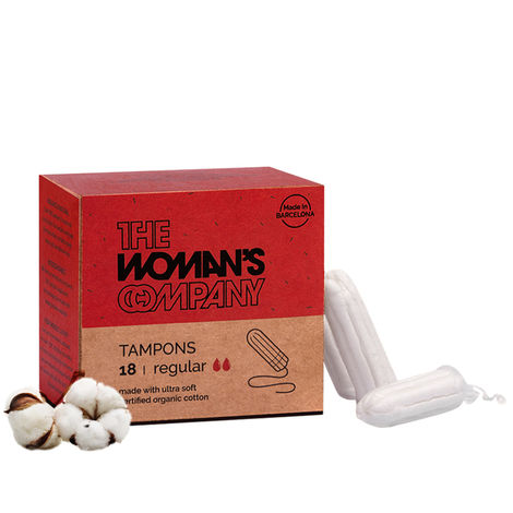 The Woman's Company Sanitary Pads- Night, Organic, Biodegradable, Chemical  Free & Rash Proof, Napkin for Maximum Coverage & Heavy Flow