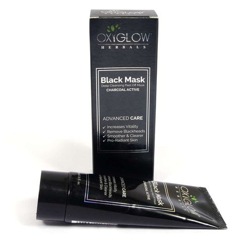 Buy OxyGlow Herbals Black Mask, 50ml,Draws Out Dirt,Oil, Remove Blackheads-Purplle