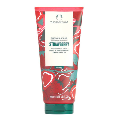 Buy The Body Shop Strawberry Shower Scrub, 200Ml-Purplle