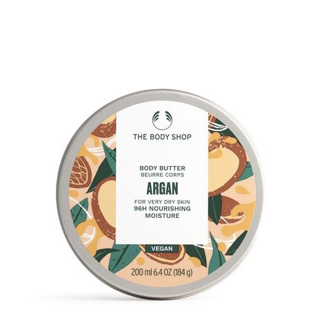Buy The Body Shop Argan Body Butter, 200Ml-Purplle