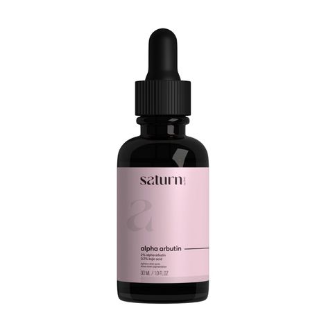 Buy Saturn by GHC Alpha Arbutin Face Serum For Pigmentation , Acne Marks, Dark Spots & Tan Removal with Kojic Acid & Hyaluronic Acid , 30ml-Purplle