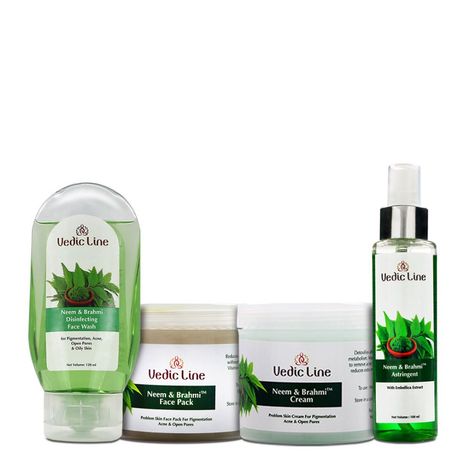 Buy Vedicline Anti Acne Skin Care Combo Combo of 4-Purplle