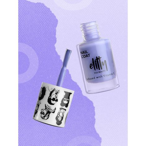Buy Elitty Mad Over Nails- Nail Paint, Glossy - Meta Verse (Purple), Makeup for Teenagers -6 ML-Purplle