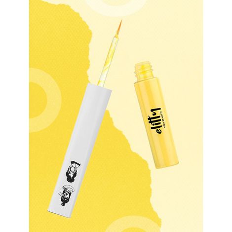 Buy Elitty Liquid Pop Coloured Eyeliner- Honeycomb (Matte Yellow) Makeup for Teens -4 ML-Purplle
