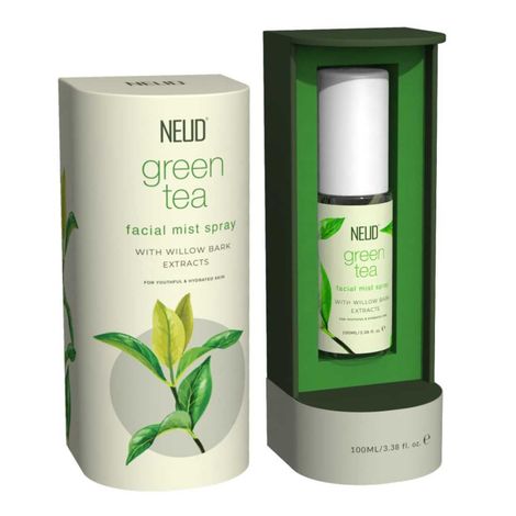 Buy NEUD Green Tea Facial Mist Spray for Youthful & Hydrated Skin - 1 Pack (100 ml)-Purplle