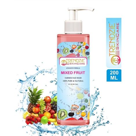 Buy TRENDZIE SKIN CARE Mixed Fruit Fairness Face Wash-Purplle