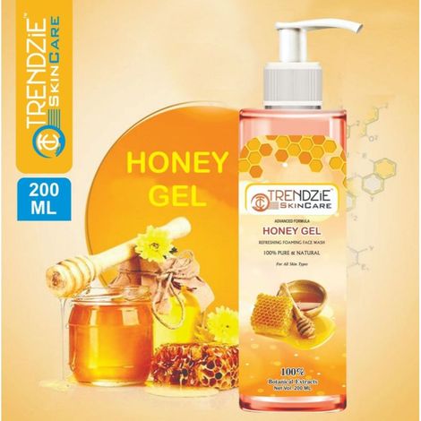 Buy TRENDZIE SKIN CARE Honey Gel Refreshing Foaming Face Wash-Purplle