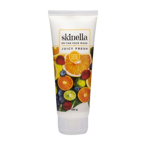 Buy Skinella De-Tan Face Mask - Juicy Fresh-Purplle