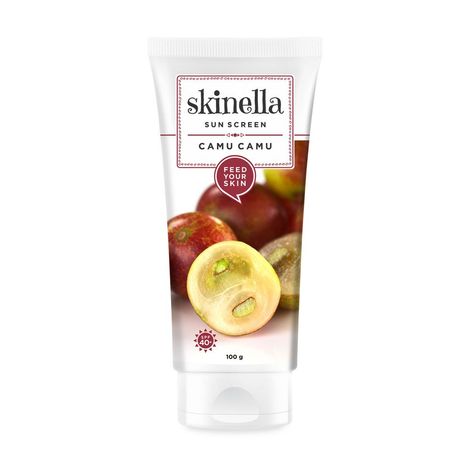 Buy Skinella Camu Camu Sunscreen SPF 40 100ml-Purplle