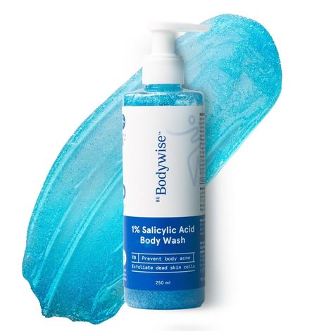 Buy Be Bodywise 1% Salicylic Acid Body Wash for Women | Cleansing Skin, Preventing Body Acne | 250 ml-Purplle