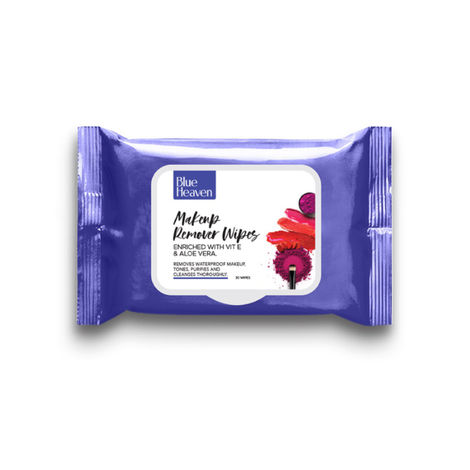 Buy Blue Heaven Makeup Remover & Cleansing Wipes(30 Wipes)-Purplle