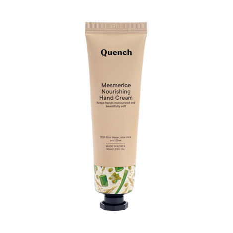 Buy Quench Botanics Mesmerice Nourishing Hand Cream | Korean Skin care, 30ml-Purplle