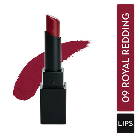 Buy SUGAR Cosmetics Nothing Else Matter Longwear Lipstick for Women | Lasts Up To 8+ Hours| Enriched with Vitamin E | 100% Vegan | 3.2 gm - 09 Royal Redding-Purplle