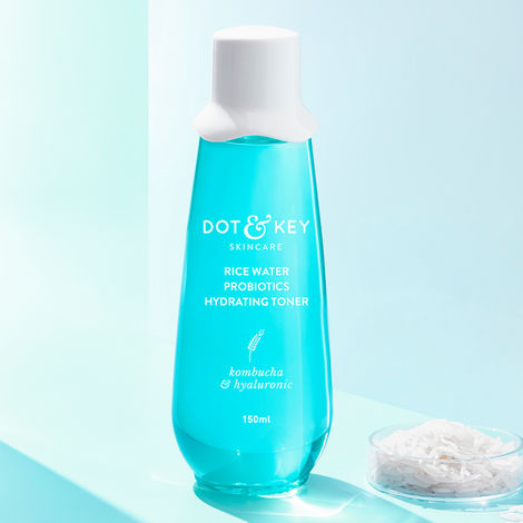 Buy Dot & Key Blueberry Hydrate Barrier Repair Toner with 5 ceramides & rice water | Face Toner for All Skin Types, Alcohol-Free | 150 ml-Purplle