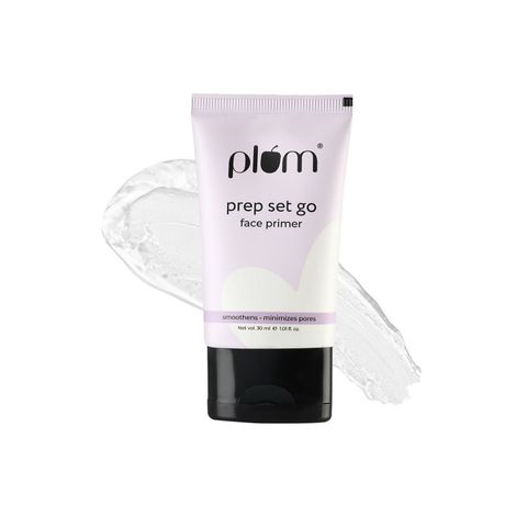 Buy Plum Prep Set Go Face Primer | Minimizes Pores | Weightless Formula | 100% Vegan & Cruelty Free-Purplle