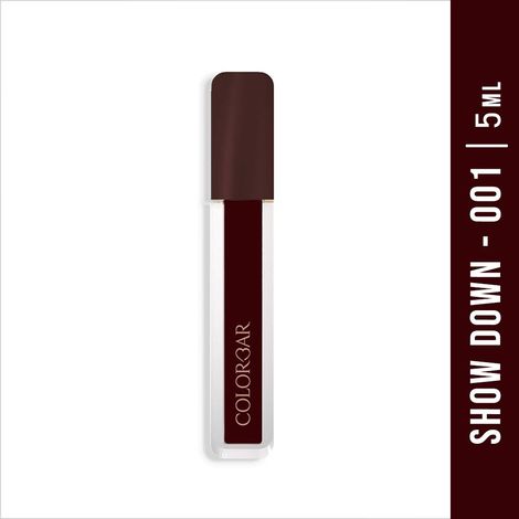 Buy Colorbar PowerKiss Vegan Matte Lipcolor - Show Down-Purplle