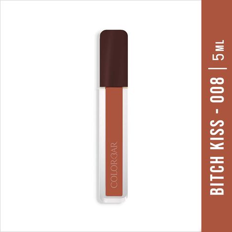 Buy Colorbar PowerKiss Vegan Matte Lipcolor - Bitch Kiss-Purplle