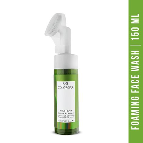 Buy Colorbar Hemp + Vitamin C Restoring & Balancing Foaming Face Wash-Purplle
