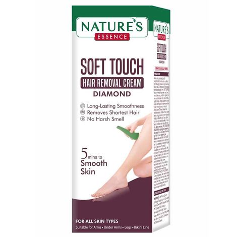 Buy Nature's Essence Soft Touch Hair Removal Cream - Diamond, 50 gms-Purplle