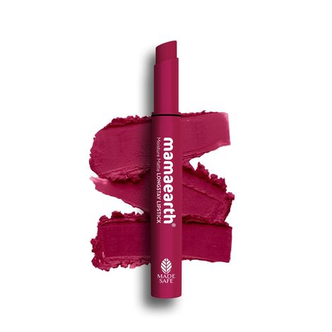 Buy Mamaearth Moisture Matte Longstay Lipstick with Avocado Oil & Vitamin E for 12 Hour Long Stay-12 Berrylicious Magenta - 2 gm-Purplle