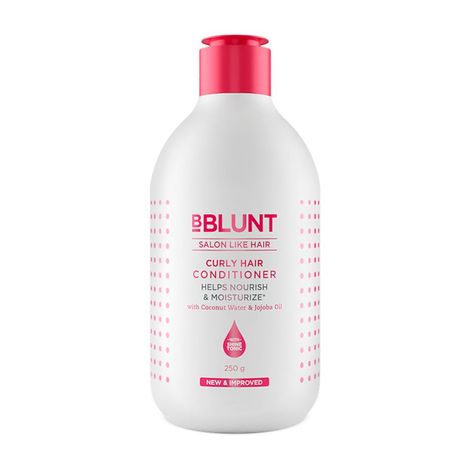 Buy BBLUNT Curly Hair Conditioner with Coconut Water & Jojoba Oil - 250 gm-Purplle
