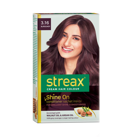 Buy Streax Hair Colour - Burgandy (120 ml)-Purplle