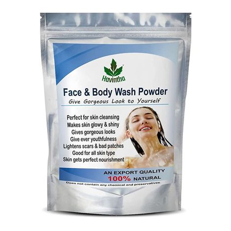 Buy Natural Face and Body Wash Powder (227 g)-Purplle