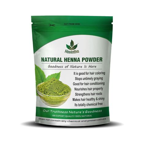 Buy Natural Henna Powder for hair, MEHANDI POWDER (227 g)-Purplle