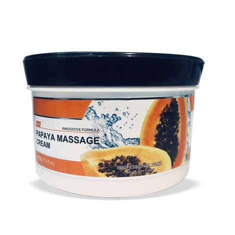 Buy OxyGlow Herbals Papaya Massage Cream, 500g, Clear, Spotfree skin, Glow-Purplle