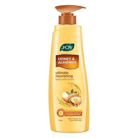 Buy Joy Honey & Almonds Ultimate Nourishing Body Milk Lotion, For Extremely Dry Skin 400 ml-Purplle