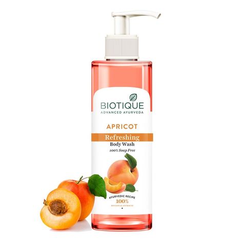 Buy Biotique Apricot Refreshing Body Wash (200 ml)-Purplle