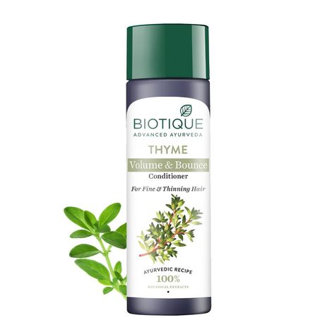Buy Biotique Thyme Volume & Bounce Conditioner (200 ml)-Purplle