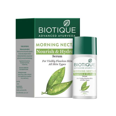 Buy Biotique Morning Nectar Nourish & Hydrate Serum 40ml-Purplle