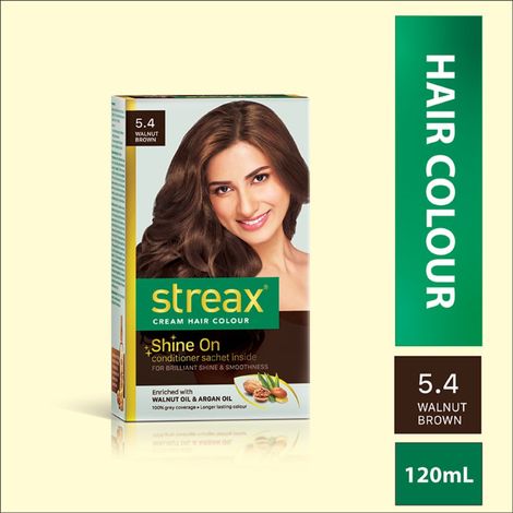 Buy Streax Hair Colour - Walnut Brown (120 ml)-Purplle