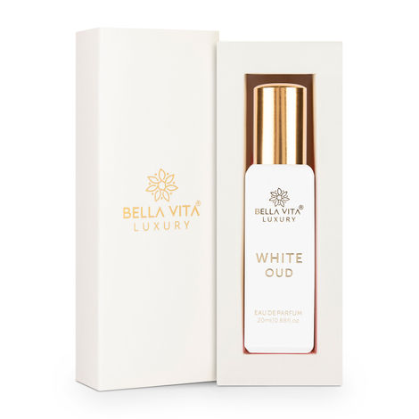 Buy Bella Vita Organic White Oud Eau De Parfum Soft Oudh Long Lasting Fragrance for Men and Women 20 ML-Purplle