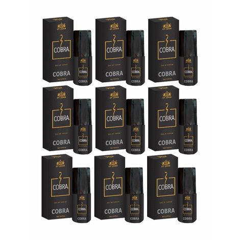 Buy St John Cobra Eau de Perfume For Men & Women 10ml-Pack of 12-Purplle