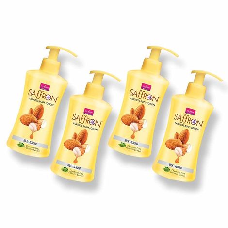 Buy VI-JOHN Women All Skin Types Milk & Almond Fairness Body Lotion 250ml Each For Women (Pack of 4)-Purplle