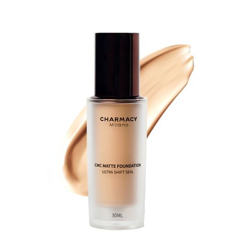 Buy Charmacy Milano Matte Foundation 02 - Instant Hydrating, Light Weight, 24-Hour Wear - 30 ml-Purplle