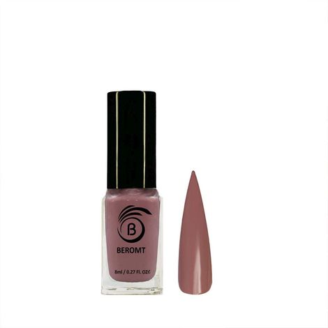 Buy BEROMT SOLID TWIST GEL FINISH NAIL POLISH- 7025-Purplle