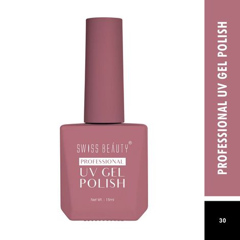 Buy Swiss Beauty Professional UV Gel Nail Polish -30-Purplle