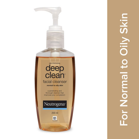 Buy Neutrogena Deep Clean Facial Cleanser (200 ml)-Purplle