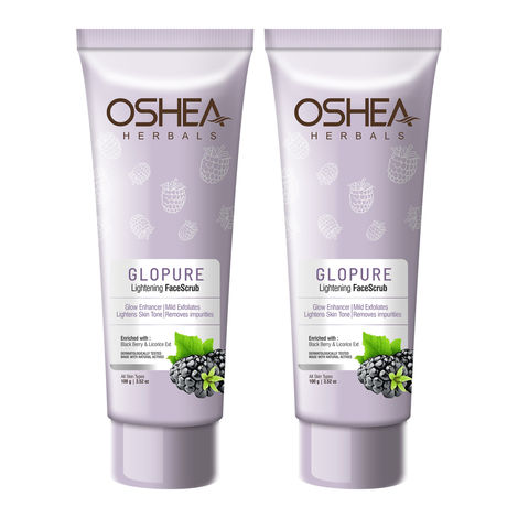 Buy OSHEA HERBALS Glopure Scrub (Pack of 2 )-Purplle