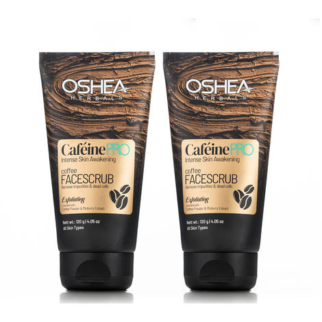 Buy OSHEA HERBALS CAFEINE PRO SCRUB (Pack of 2 )-Purplle