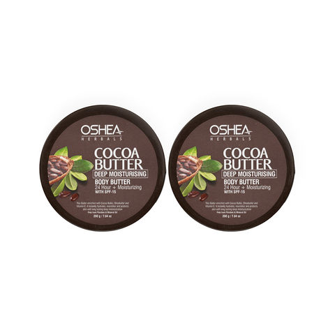 Buy OSHEA HERBALS Cocoa Butter Body Butter (Pack of 2 )-Purplle